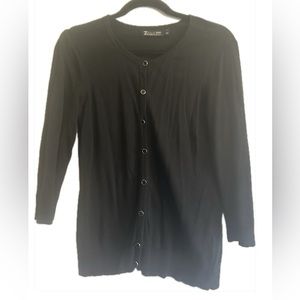 New York & Company Black Cardigan